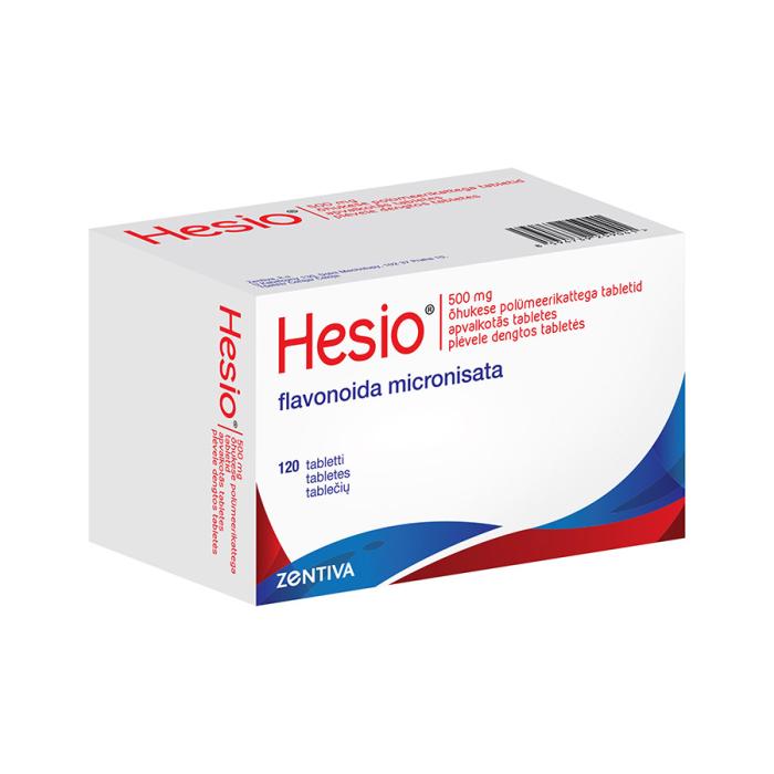 HESIO ÕHUKE POLÜMEERKATTEGA TBL 450MG+50MG N120
