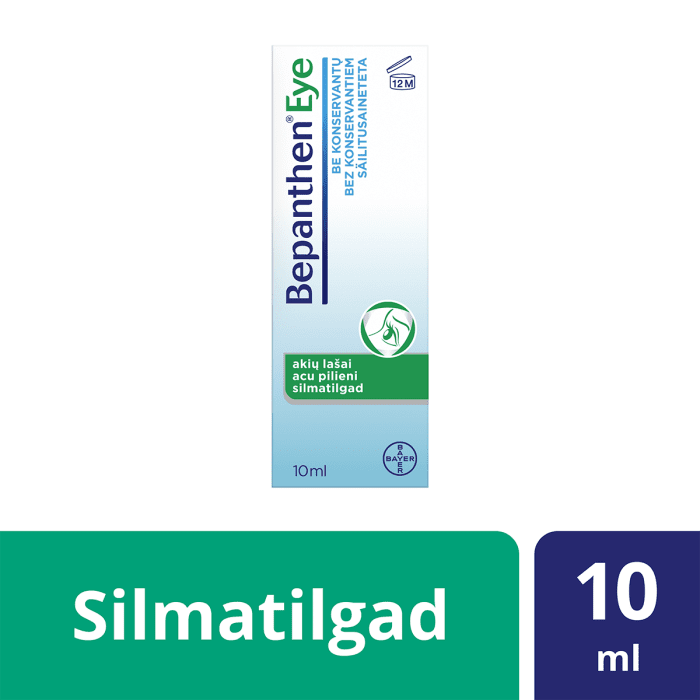 BEPANTHEN EYE SILMATILGAD 10ML