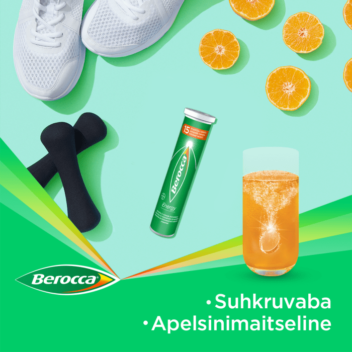 BEROCCA ENERGY KIHISEVAD TBL N30