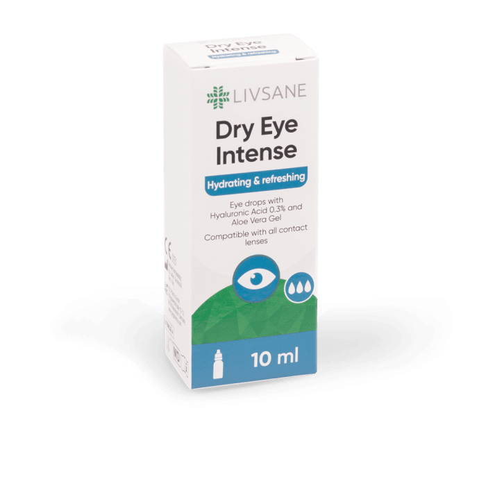LIVSANE SILMATILGAD KUIVADELE SILMADELE INTENSIIVSED 10ML