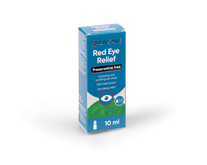 LIVSANE SILMATILGAD PUNETAVATELE SILMADELE 10ML