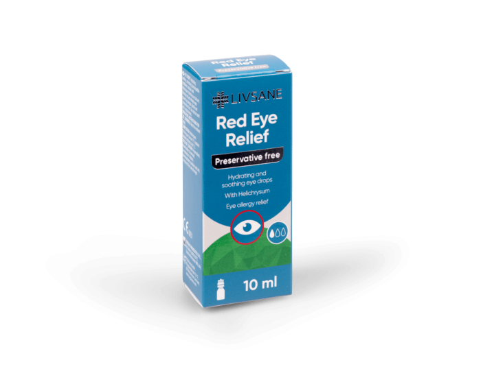 LIVSANE SILMATILGAD PUNETAVATELE SILMADELE 10ML