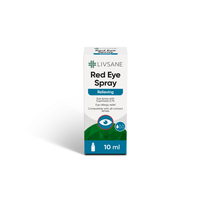 LIVSANE SILMATILGAD PUNETAV. SILMADELE SPREI 10ML