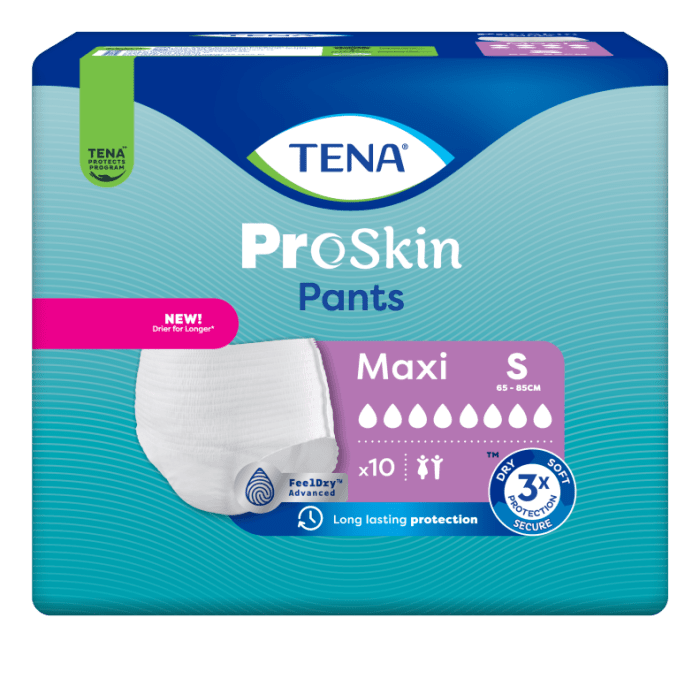TENA PANTS IMAVAD PÜKSID MAXI S 2550ML N10
