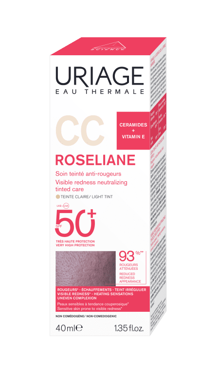URIAGE ROSELIANE CC KREEM SPF50+ PUNETAVALE NAHALE 40ML