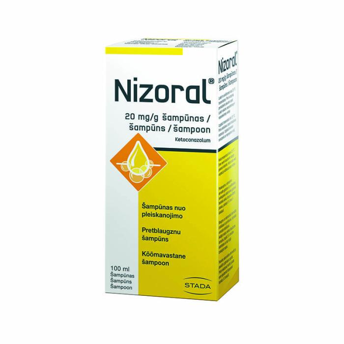 NIZORAL ŠAMPOON 20MG 1G 100ML N1