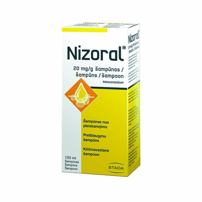 NIZORAL ŠAMPOON 20MG 1G 100ML N1