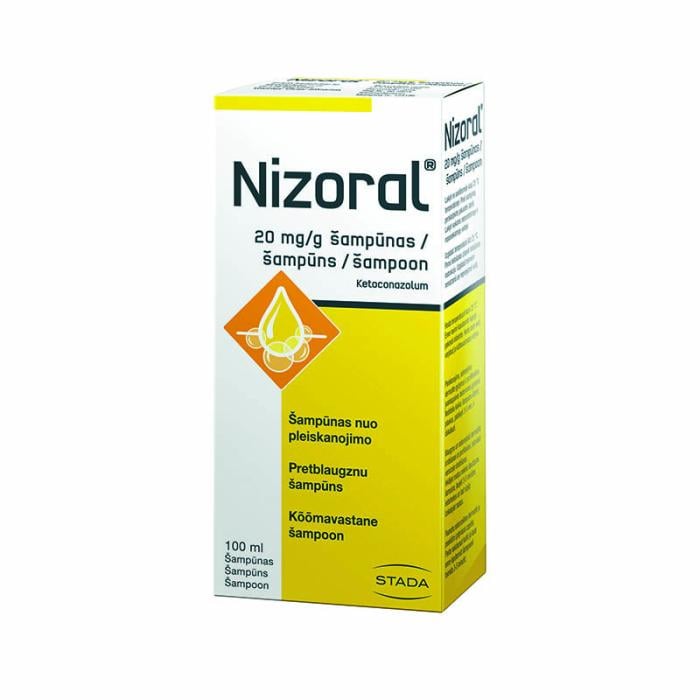NIZORAL ŠAMPOON 20MG 1G 100ML N1
