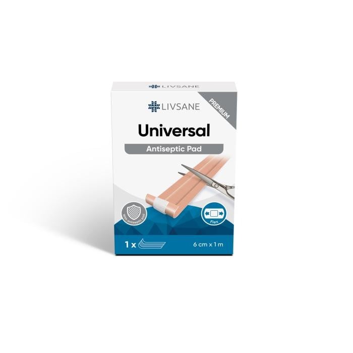 LIVSANE PLAASTER PREMIUM UNIVERSAL LÕIGATAV 1MX6CM N1