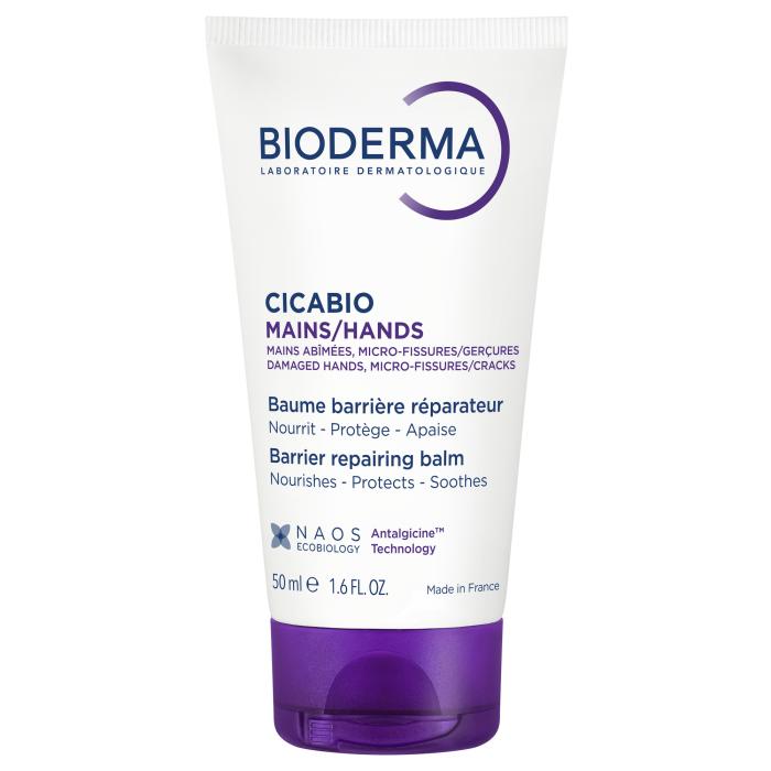 BIODERMA CICABIO MAINS KÄTEKREEM KAHJUSTATUD NAHALE 50ML