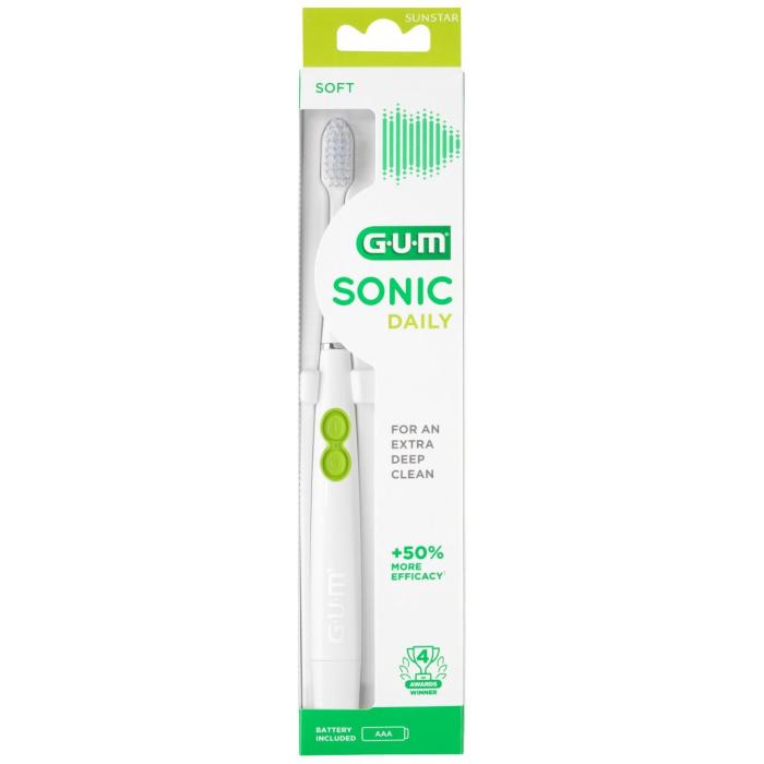 GUM ELEKTRILINE HAMBAHARI SONIC DAILY VALGE