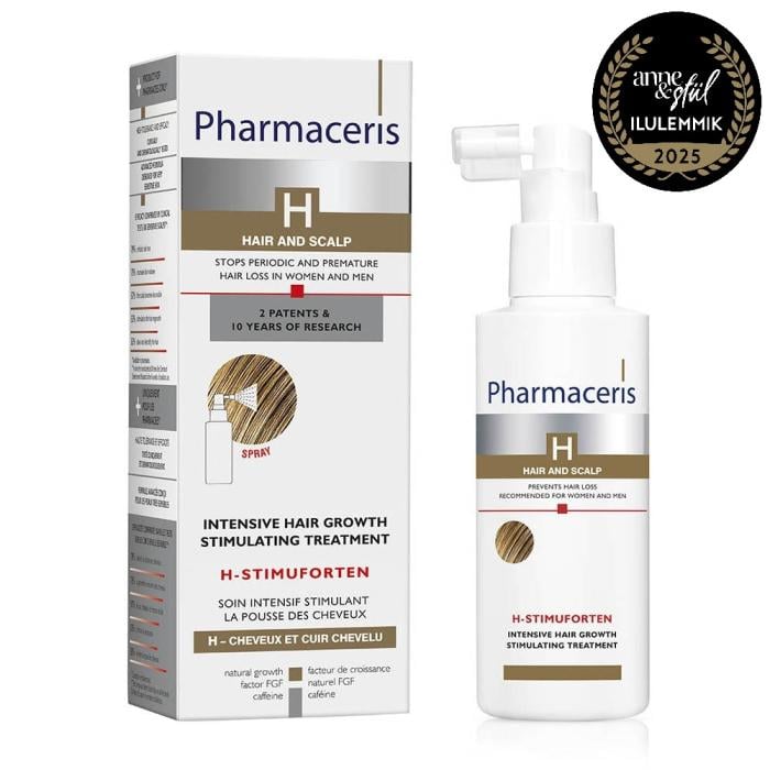 PHARMACERIS H-STIMUFORTEN SPREI JUUKSEKASVU STIMULEERIV 125ML