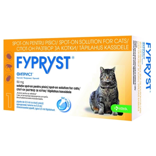 FYPRYST TÄPILAHUS KASSIDELE 50MG/0,5ML 0,5ML N1