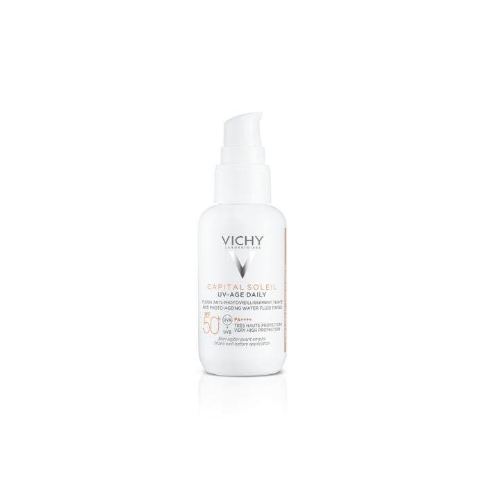 VICHY CS PÄIKESEKAITSEEMULSIOON  SPF50 NÄOLE TOONIV UVA 40ML