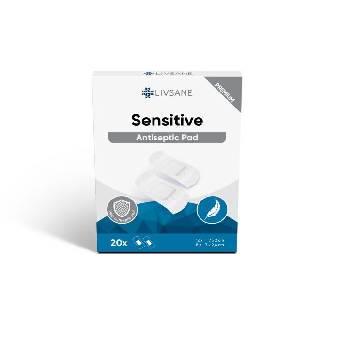 LIVSANE PLAASTER PREMIUM SENSITIVE 2 SUURUST N20