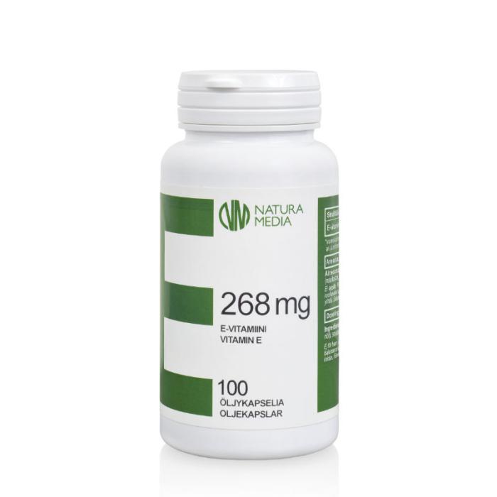 NM VITAMIIN E ÕLIKAPSLID 268MG N100