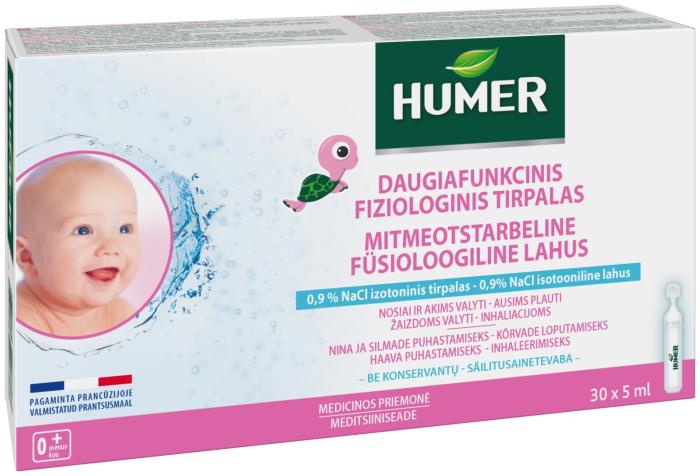 HUMER MITMEOTSTARBELINE FÜSIOL. SOOLALAHUS 5ML N30