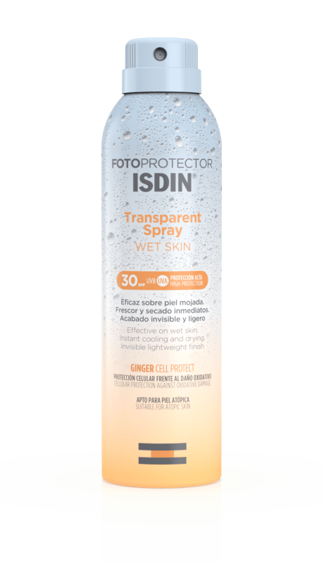 ISDIN PÄIKESEKAITSE AEROSOOL MÄRJALE NAHALE SPF50 250ML