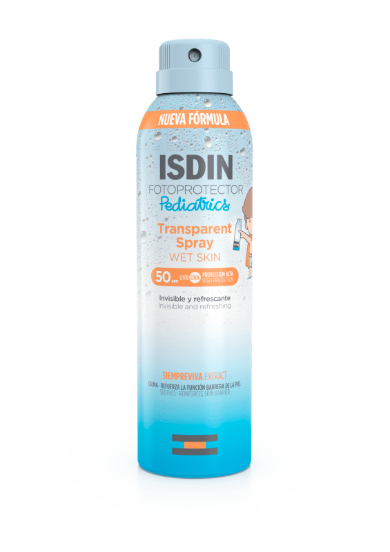 ISDIN PÄIKESEKAITSE AEROSOOL VEEKINDEL SPF50 LASTELE 250ML