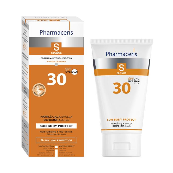 PHARMACERIS S PÄIKESEKAITSE LOSJOON SPF30 NIISUTAV 150ML