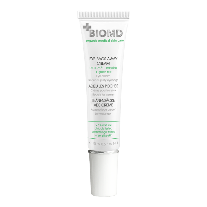 BIOMD EYE BAGS AWAY KREEM SILMAALUSTE TURSETE VASTU 15ML