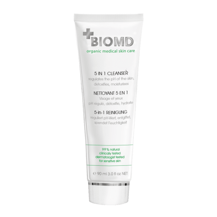 BIOMD 5-IN-1 ÕRN PUHASTUSVAHT NÄOLE/SILMADELE 90ML