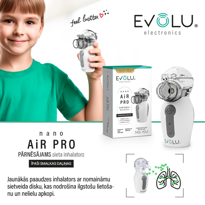 EVOLU VÕRKINHALAATOR NANO AIR PRO