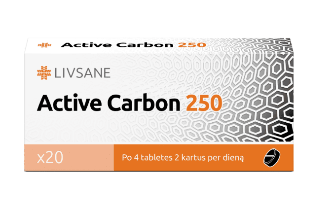 LIVSANE SÖETABLETID 250MG N20