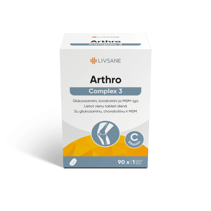 LIVSANE ARTHRO COMPLEX 3 TBL N90