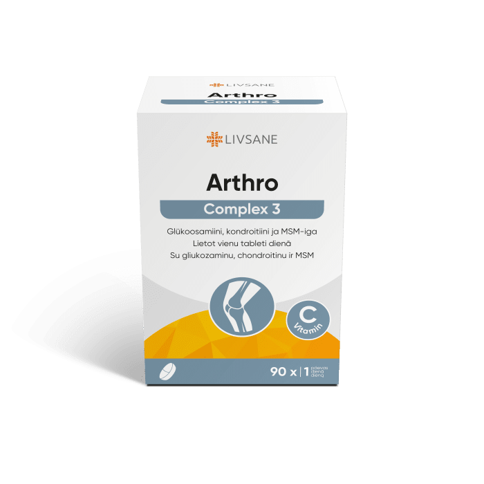 LIVSANE ARTHRO COMPLEX 3 TBL N90