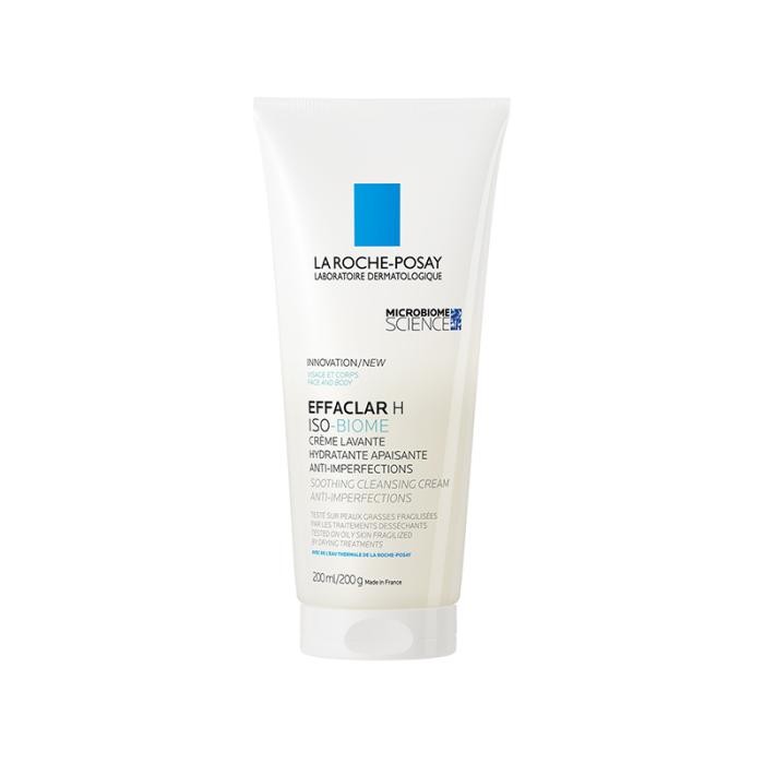 LA ROCHE-POSAY EFFACLAR H ISO-BIOME PUHASTUSKREEM RASUSELE NAHALE 200ML