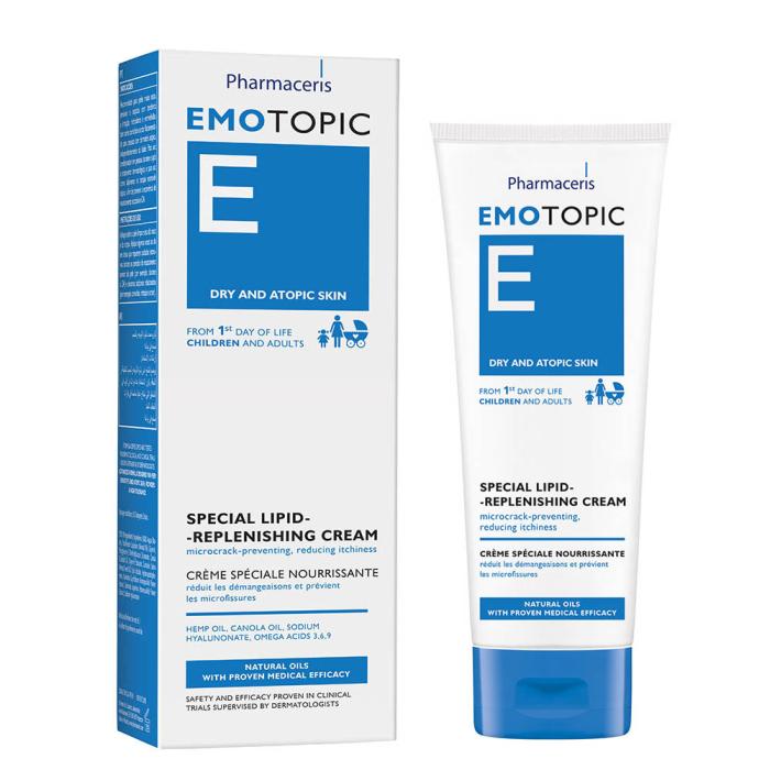 PHARMACERIS E EMOTOPIC KREEM NÄOLE/KEHALE SÜGELUST VÄHENDAV 75ML