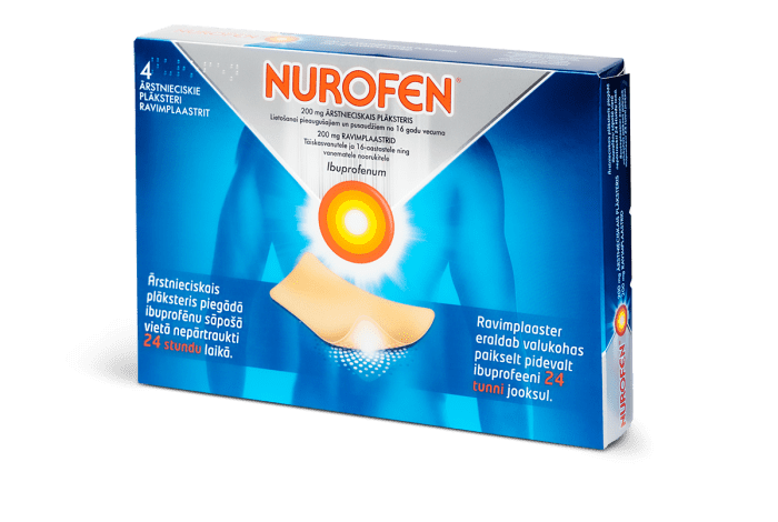 NUROFEN RAVIMPLAASTER 200MG N4