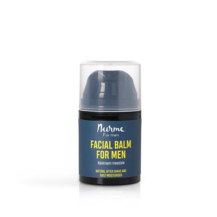 NURME NÄOKREEM MEESTELE KORIANDRI/MUSTA PIPRAGA 50ML