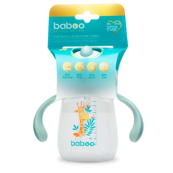BABOO VEEPUDEL SAFARI 9+ KUUD SILIKOONIST KÕRREGA 260ML N1