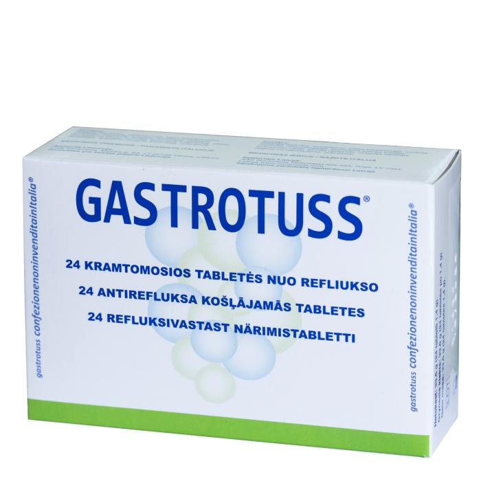GASTROTUSS REFLUKSIVASTASED NÄRIMISTBL N24