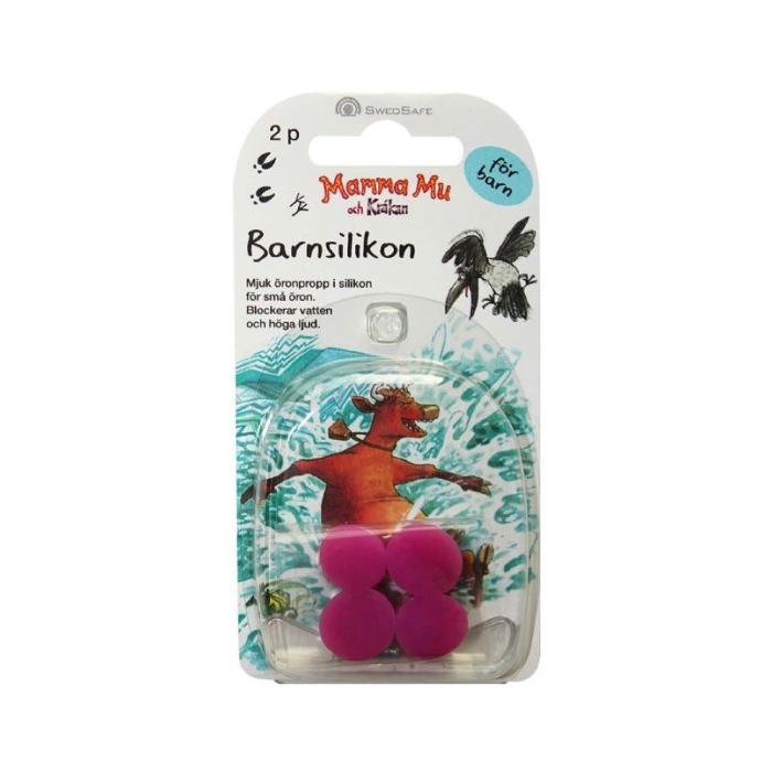 SWEDSAFE CHILDREN KÕRVATROPID SILIKOONIST LILLAD 2PAARI