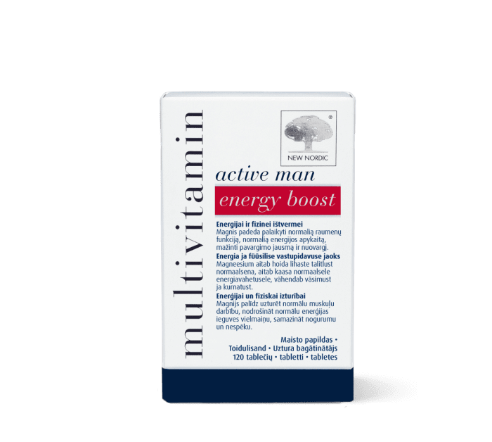 MULTIVITAMIN ACTIVE MAN ENERGY BOOST TBL N120