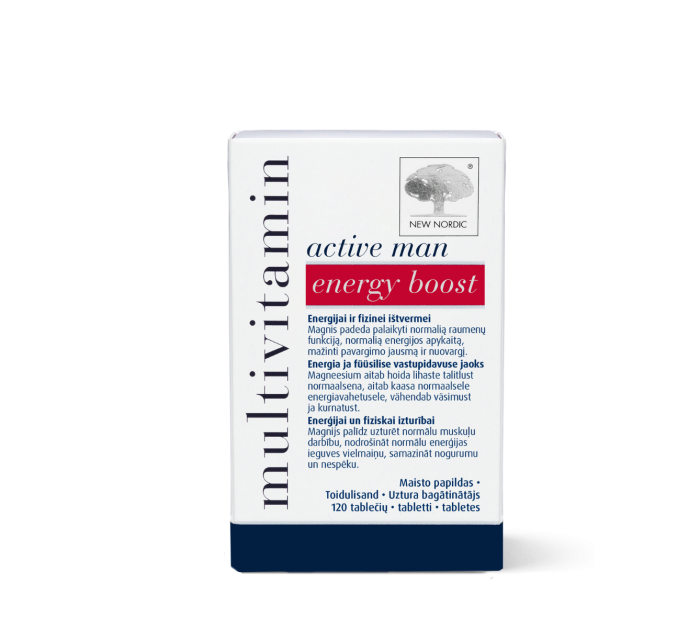 MULTIVITAMIN ACTIVE MAN ENERGY BOOST TBL N120