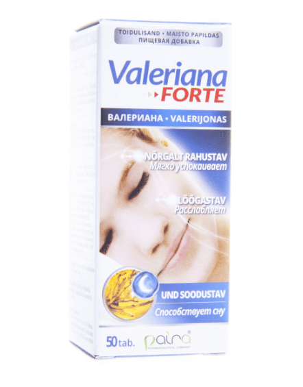 PAIRA VALERIANA FORTE TBL 200MG N50