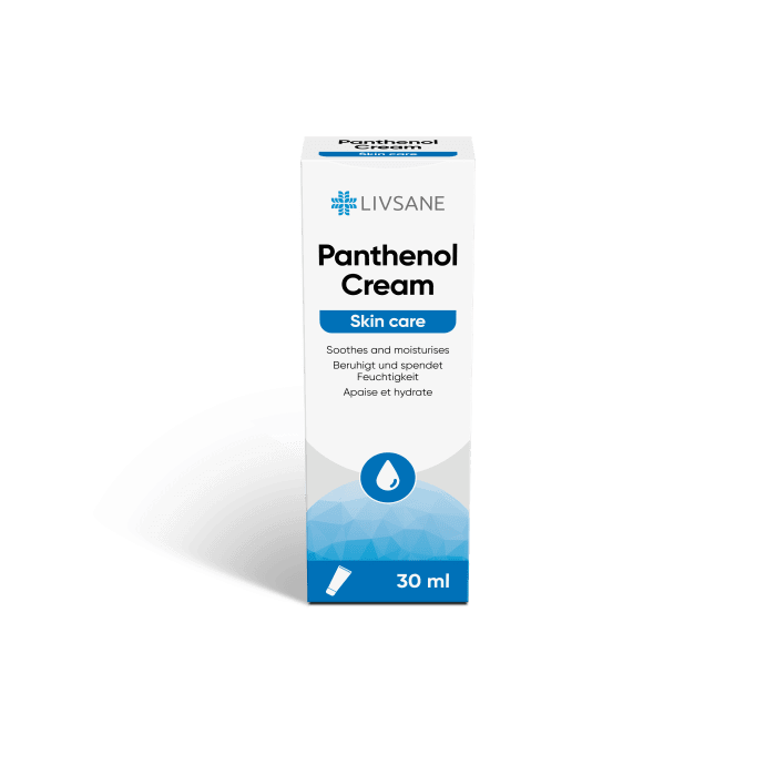 LIVSANE PANTENOOLKREEM 6% 30ML