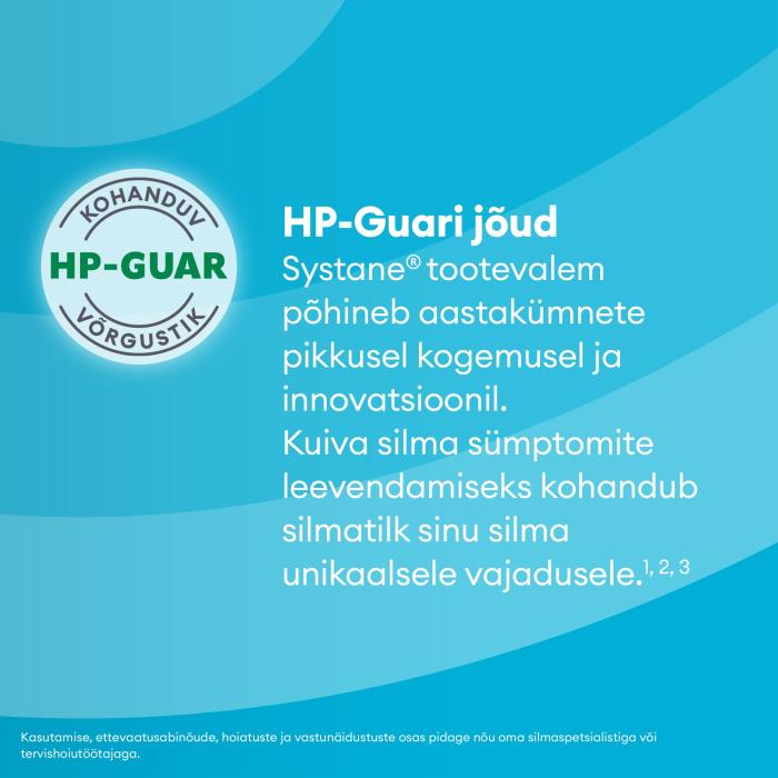 SYSTANE HYDRATION SILMATILGAD NIISUTAVAD SÄILITUSAINETA 10ML