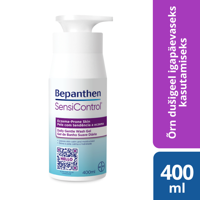 BEPANTHEN SENSICONTROL DUSHIGEEL 400ML