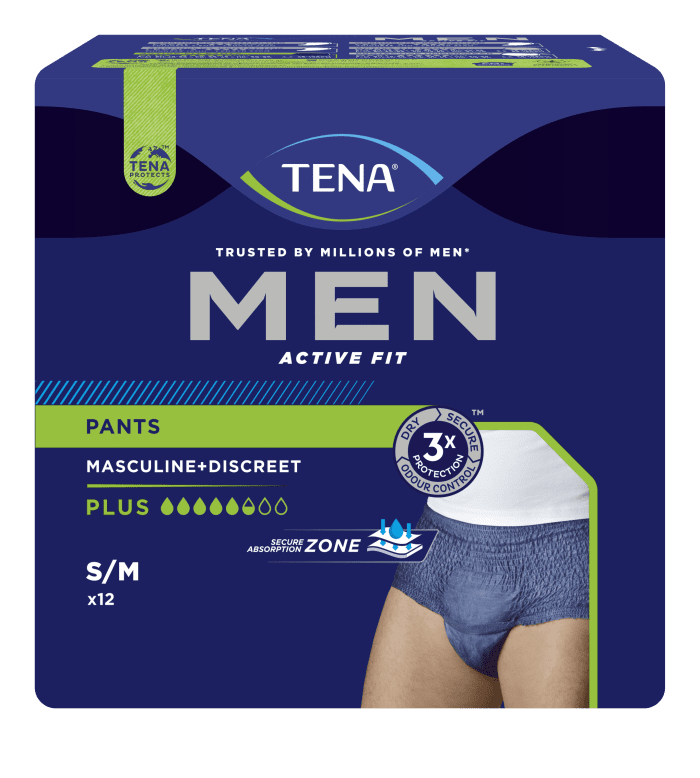 TENA MEN PANTS PLUS IMAVAD PÜKSID S/M 1010ML N12