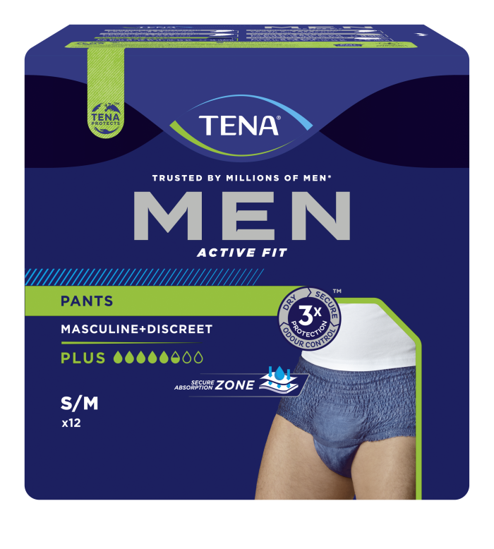 TENA MEN PANTS PLUS IMAVAD PÜKSID S/M 1010ML N12