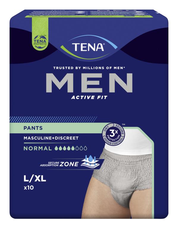TENA MEN PANTS NORMAL IMAVAD PÜKSID L/XL 850ML N10