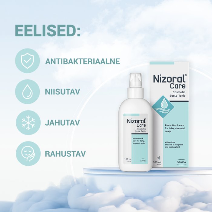 NIZORAL CARE COSMETIC SCALP TOONIK PEANAHALE 100ML