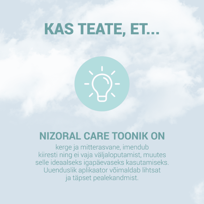 NIZORAL CARE COSMETIC SCALP TOONIK PEANAHALE 100ML
