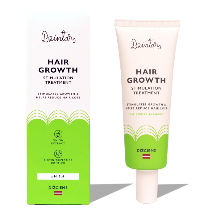 DZINTARS DIZCIEMS JUUKSESEERUM JUUKSEKASVU STIMULEERIV 75ML