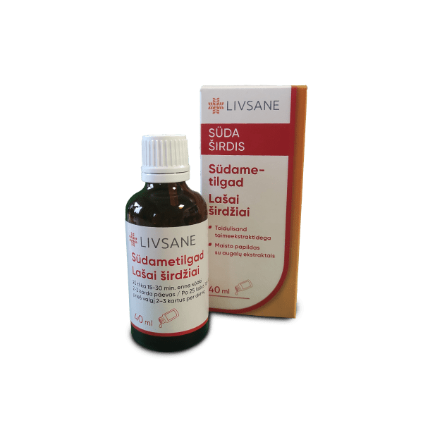 LIVSANE SÜDAMETILGAD 40ML